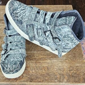 Supra Sneakers Steve Aoki X Supra Wildlife Strapped Shoes Vintage Men's Size 14